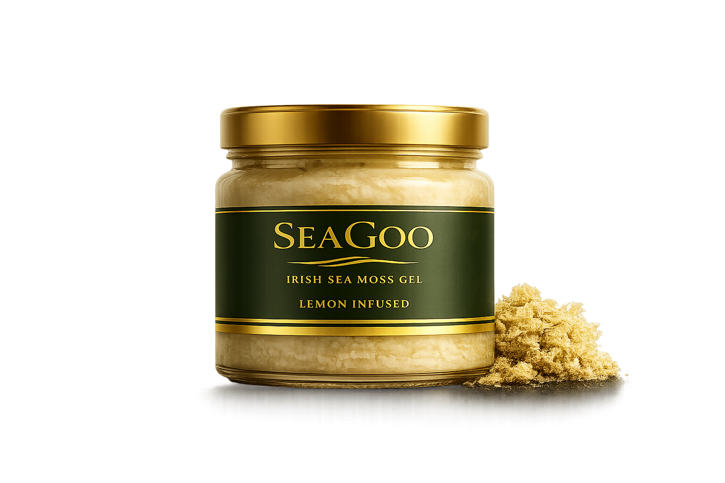 SeaGoo Lemon Infused Irish Sea Moss Gel 720ml